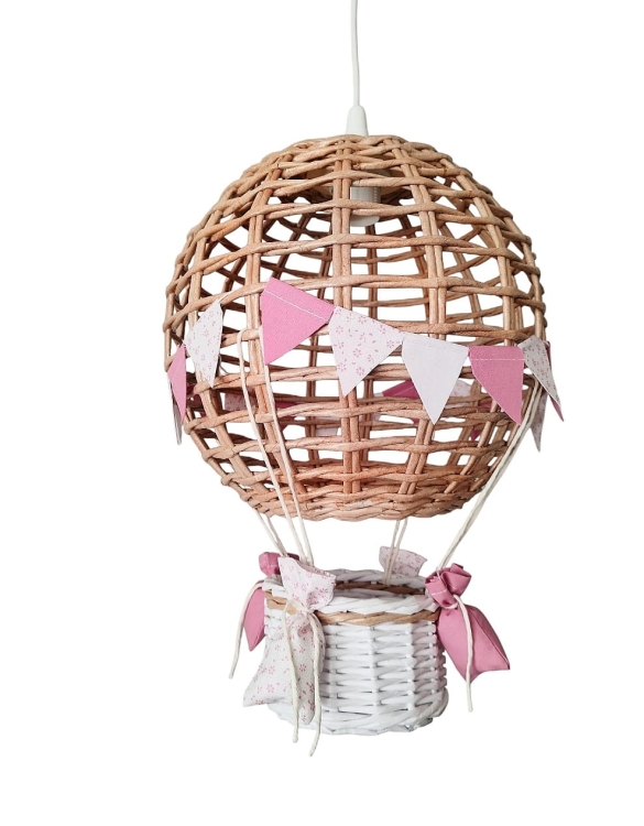 lampa balon sufitowa miliróż