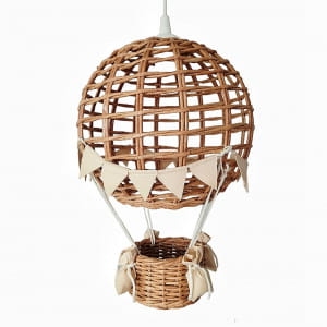 lampa balon natur len